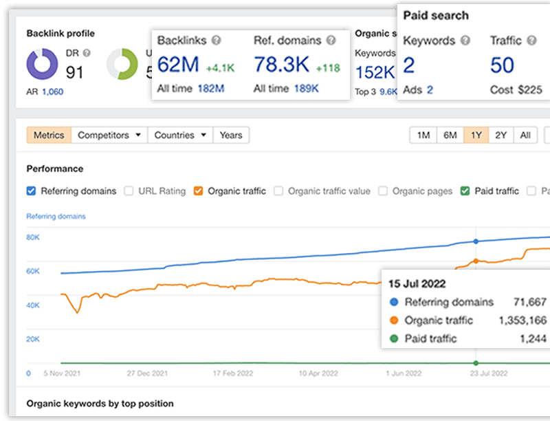 Web Traffic & Engagement Metrics